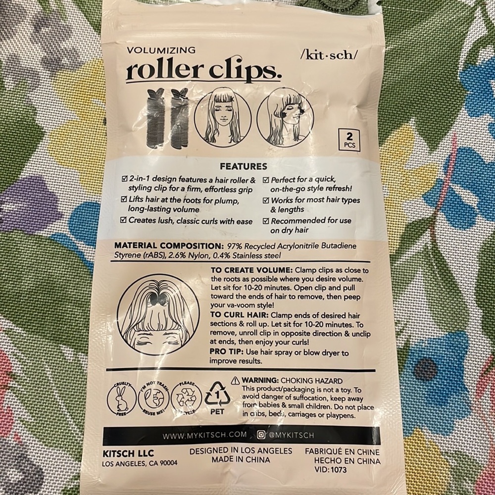 Volumizing roller clips ,New without tags. - Picture 5 of 5